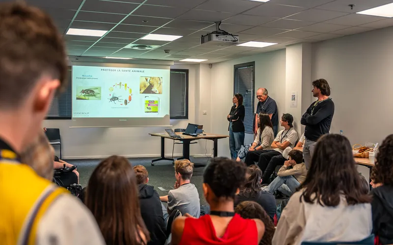 Présentation des métiers de LODIGROUP à des jeunes
